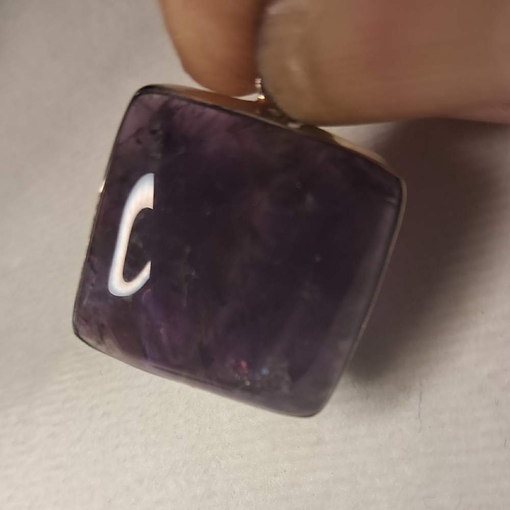 Nat. Amethyst .925 Sterling